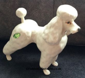 Beswick Dog White Poodle quality figurine